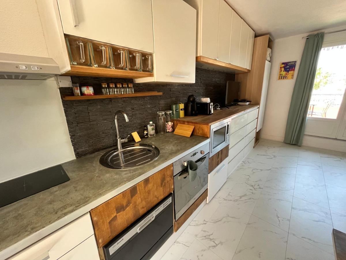 Charmant Studio Pour 3 Personnes Vallauris Esterno foto